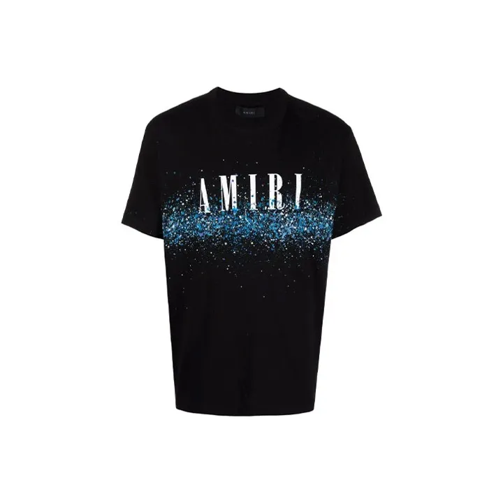 AMIRI Crystal Core Logo Painter Tee-0