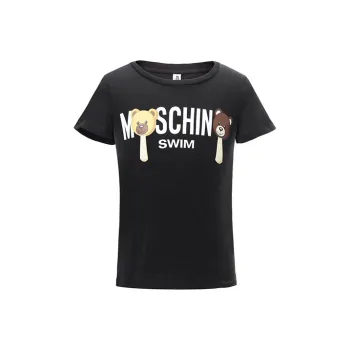 MOSCHINO T Shirts Unisex Black