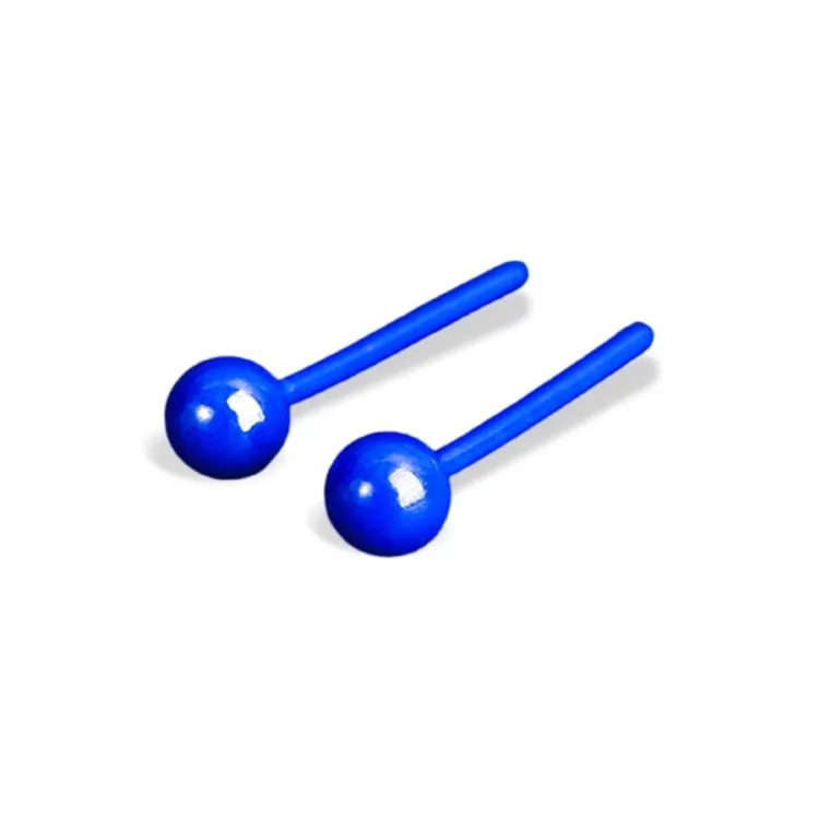 SHEEHHYY Ceramic Stud Earrings Unisex-9