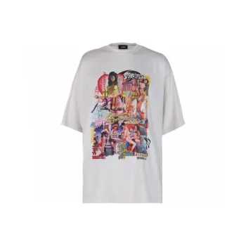 WE11DONE New Movie Collage T Shirt