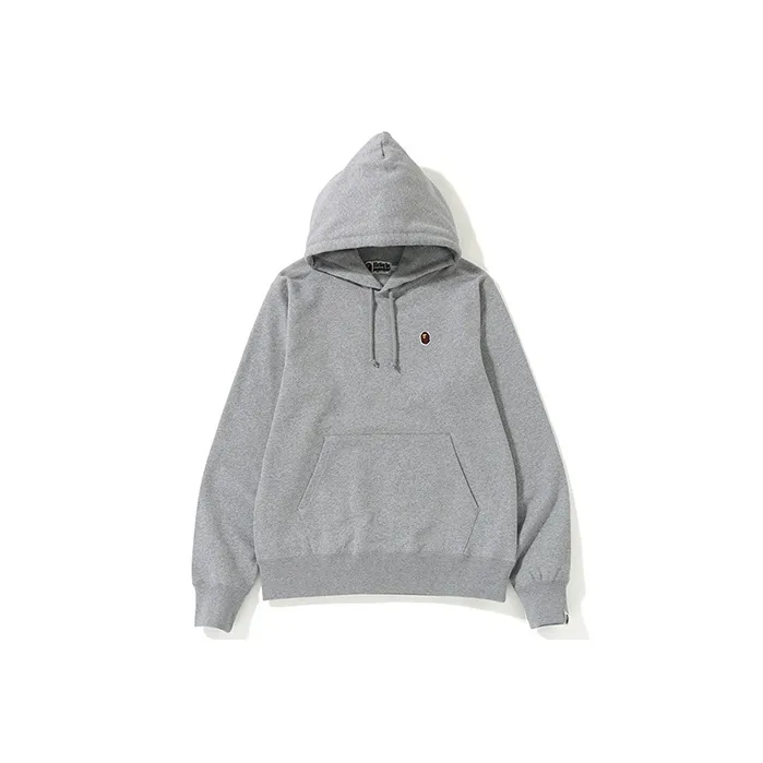A BATHING APE Head Thermal Long Pullover Hoodie Ladies-0