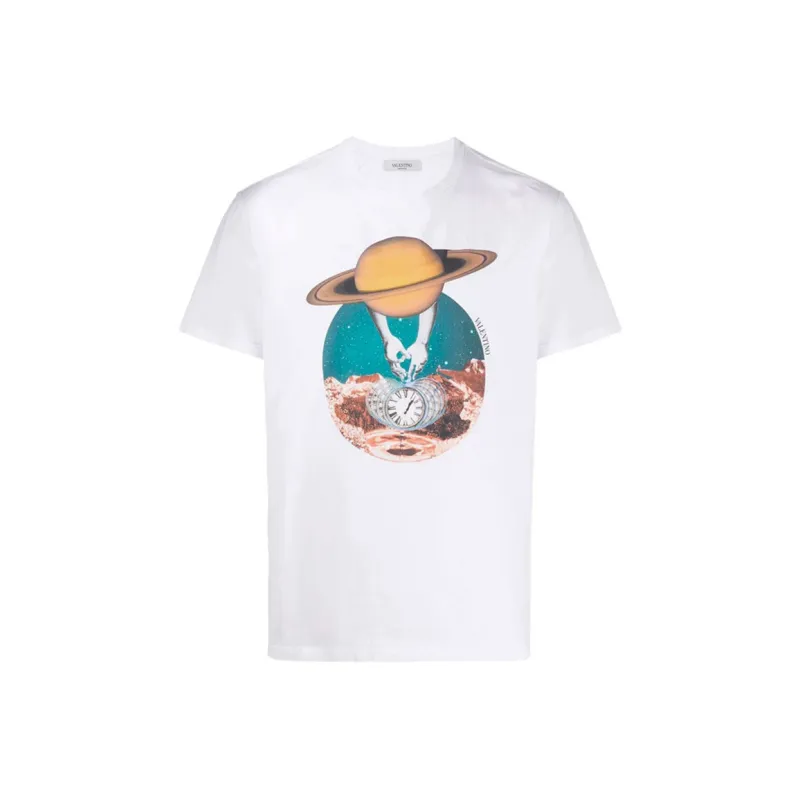 Valentino T Shirts Unisex White-0
