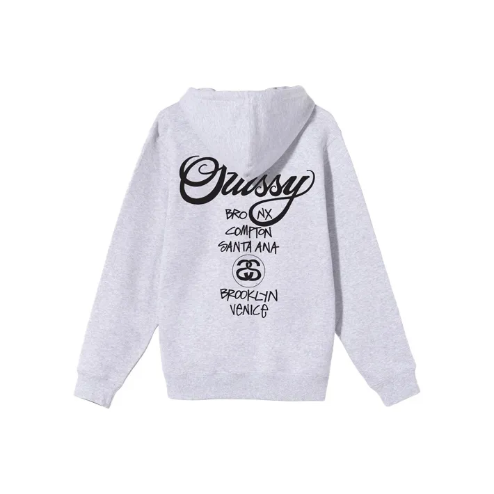 Stussy World Tour Zip Hoodie-5
