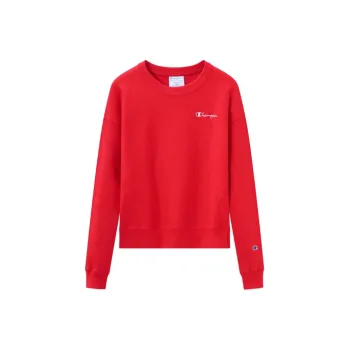 Champion Sweatshirt US Version Unisex Red