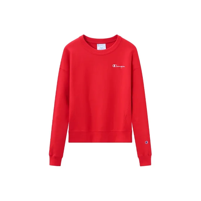 Champion Sweatshirt US Version Unisex Red-0
