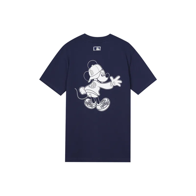 MLB x Disney T Shirt Unisex Navy Blue-0