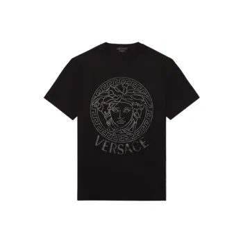 VERSACE T Shirts Men Black