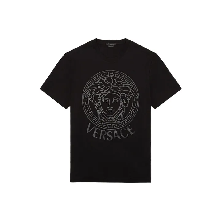 VERSACE T Shirts Men Black-0