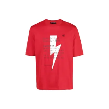 Neil Barrett T Shirts Men Red