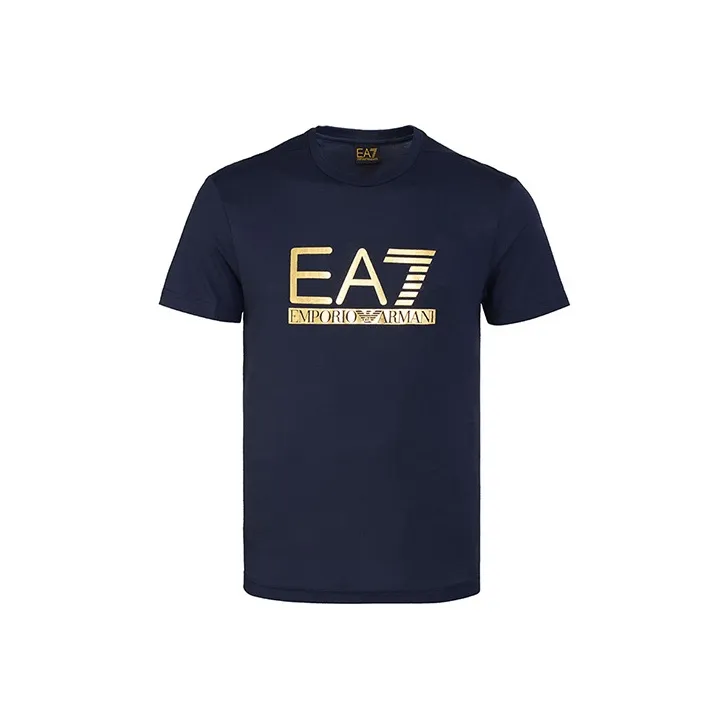 EMPORIO ARMANI EA7 T Shirt Men's Navy Blue-0