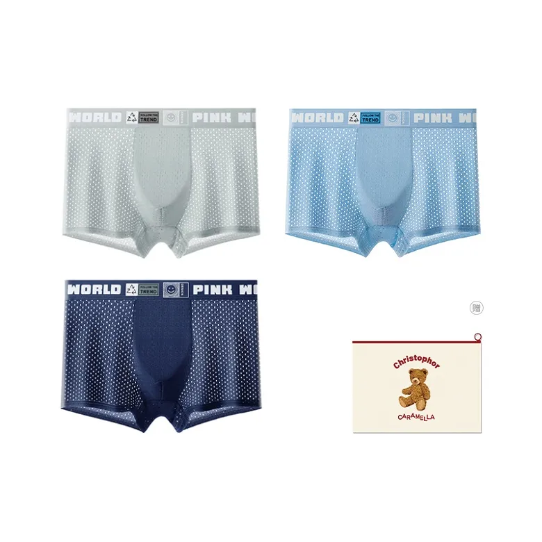 Caramella Underpants Men's Shopping Bag 3 Pack-10