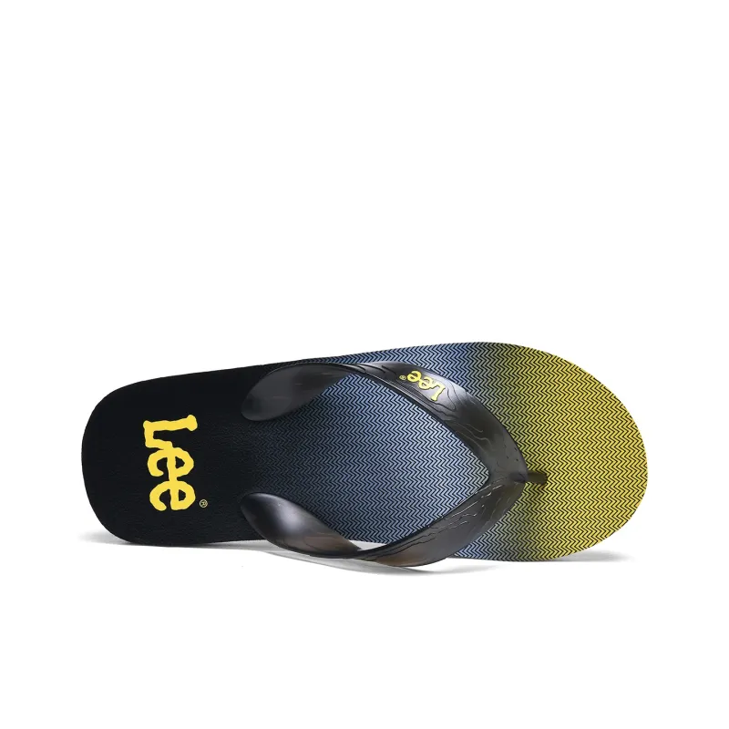 Lee EVA Rubber Sole Odor Resistant Abrasion Resistant Slip Resistant Flip Flops Men's-8