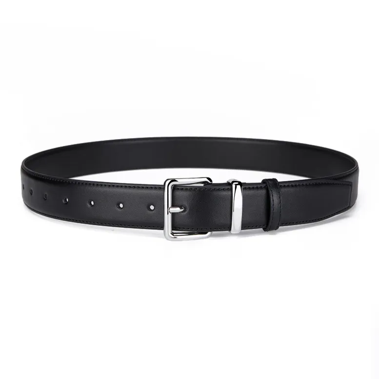 Jeccieziio Split Cow Leather Belts Unisex Width 3.0cm Writing A Greeting Card Printing Photos-2