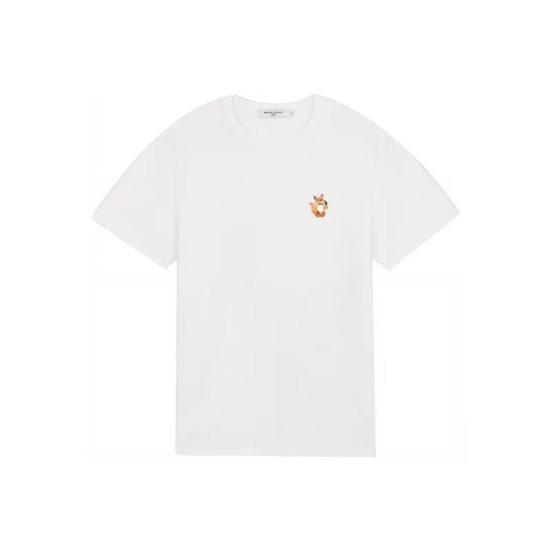 Maison Kitsune T Shirts Men White-0
