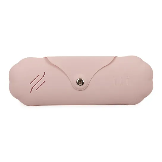 Boniu Silicone Makeup Bag Women's Pink/Purple/Khaki-0