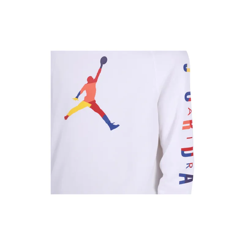 Jordan Sweatshirt Fall Men's White-4