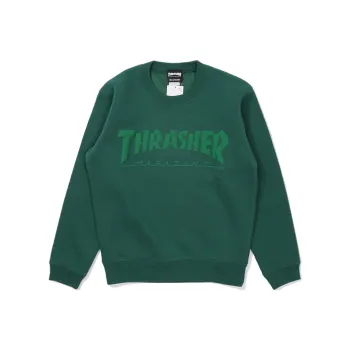 Thrasher Sweatshirt Japan Version Unisex Green