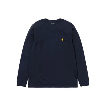 Carhartt WIP FW24 T Shirts Unisex Dark Marine Blue