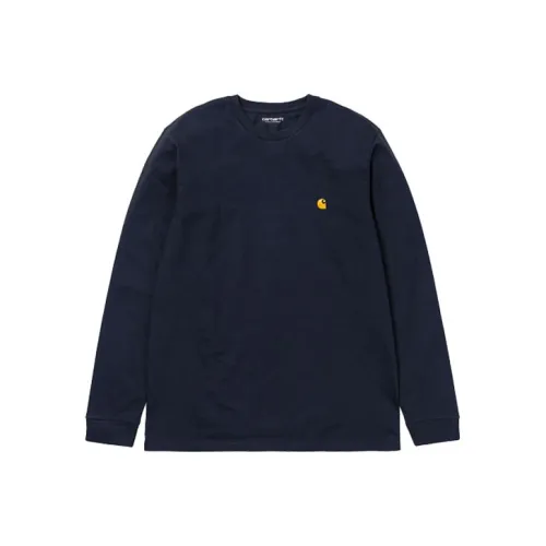 Carhartt WIP FW24 T Shirts Unisex Dark Marine Blue