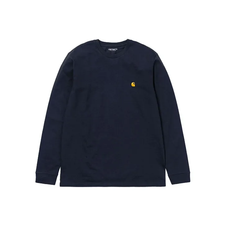 Carhartt WIP FW24 T Shirts Unisex Dark Marine Blue-0