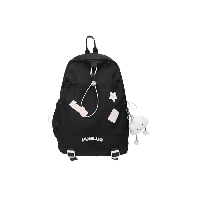 H YXIANG Nylon Backpack Women's Multicolor-0