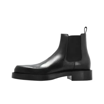 Lanvin Banjo Short Chelsea Boots 3.5cm Men's Black