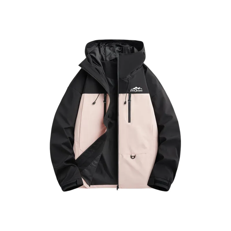 Yiwen Water Resistant Windproof Breathable Warm Windbreaker Jacket Unisex-24