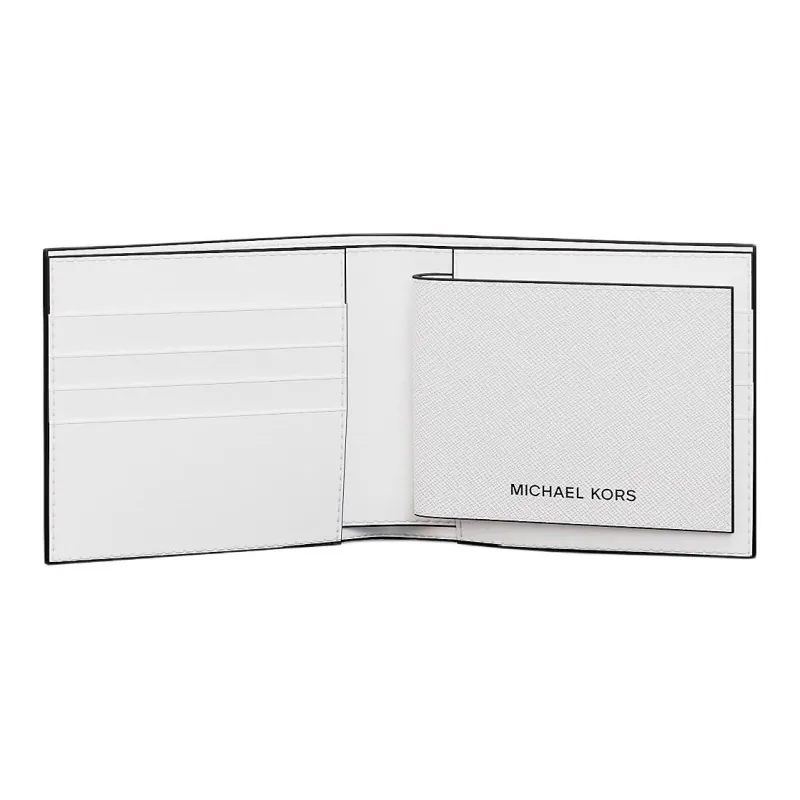MICHAEL KORS COOPER Leather Wallet Men's Bright White-2