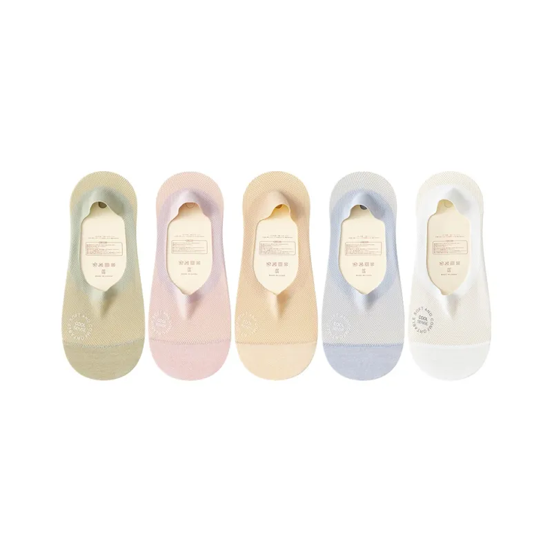 Caramella No Show Socks Women's 5 Pack-24