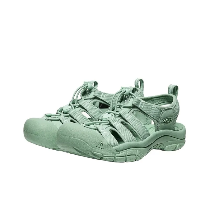 KEEN Newport H2 Abrasion Resistant River Trekking Shoes Women's Green-2