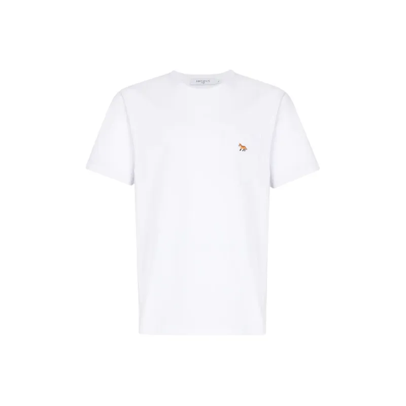 Maison Kitsune T Shirts Men White-0
