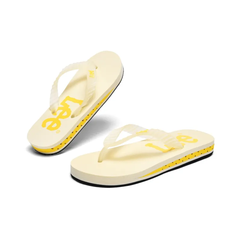 Lee EVA Rubber Sole Odor Resistant Abrasion Resistant Slip Resistant Flip Flops Men's-9