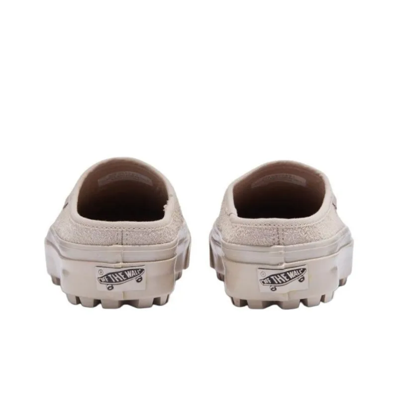 Vans LX MULE STYLE 17 Abrasion Resistant Slip Resistant Closed Toe Slippers Unisex Beige-2