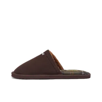 BARBOUR Wrap toe Slippers Men's Brown