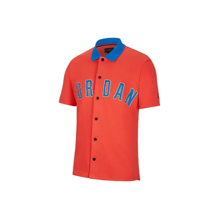 Jordan T Shirt Men's Narrow Path Red-0