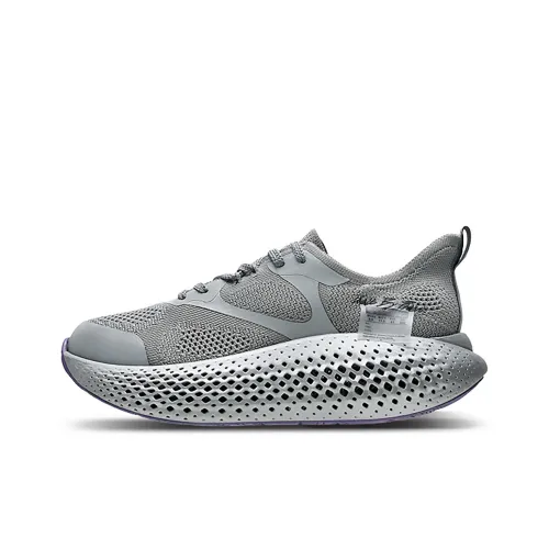 HajimeSorayama x VESSEL Slip Resistant And Abrasion Resistant Coverage Low Top Casual Shoes Unisex Gray