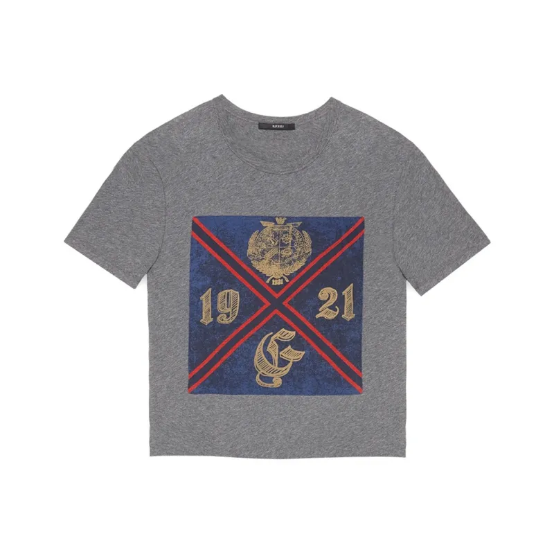 GUCCI T-Shirts Men Dark Gray-0