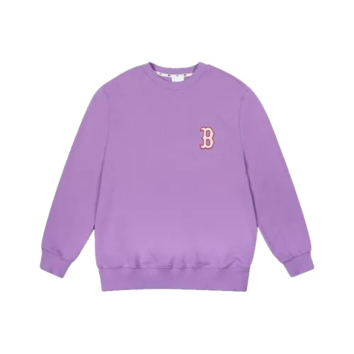 MLB Boston Red Sox Sweatshirts Unisex Violet
