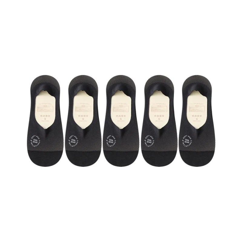 Caramella No Show Socks Women's 5 Pack-0