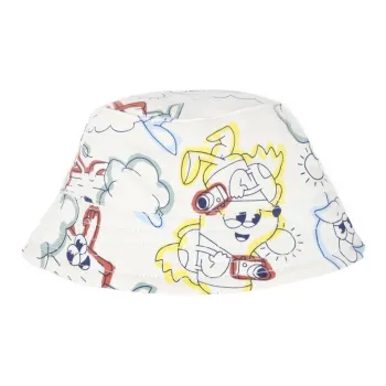 Timberland Cotton Bucket Hats Kids' Multicolor