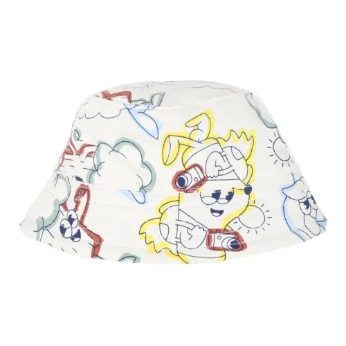 Timberland Cotton Bucket Hats Kids' Multicolor