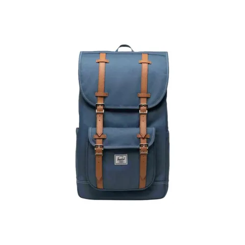 Herschel Recycled Material Backpack Unisex Blue
