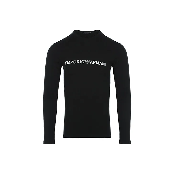EMPORIO ARMANI T-Shirts Men Black-0