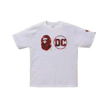 A BATHING APE X Dc Superman Apehead Dc Logo Tee