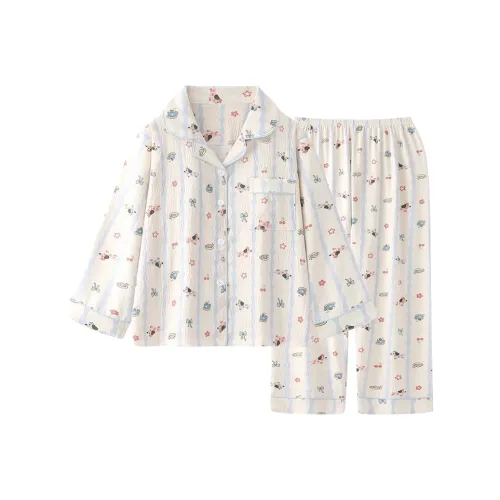 O'MESIK Pajama Set Women's Apricot
