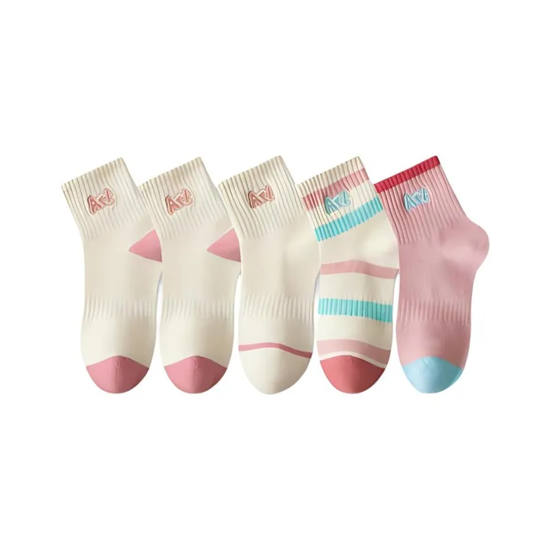 Temooues Ankle Socks Women's Combo Set-9