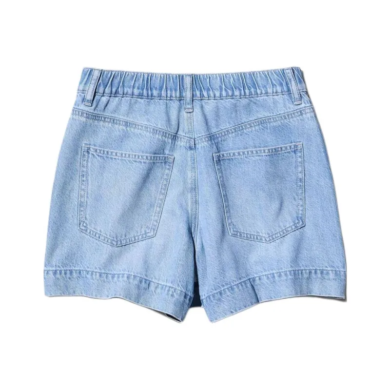 UNIQLO Denim Shorts Women's Royal Blue-1
