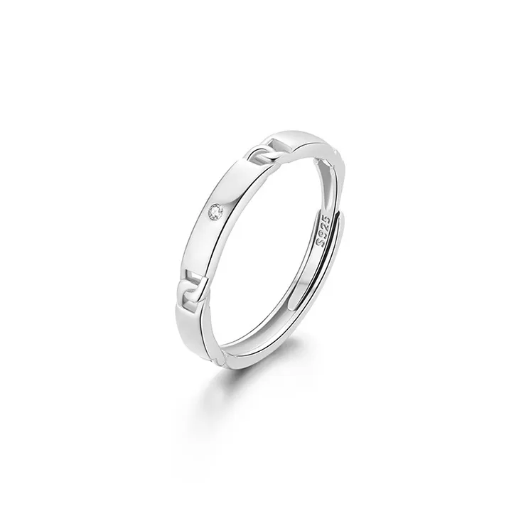 RboySe 925 Sterling Silver Rings Unisex-0