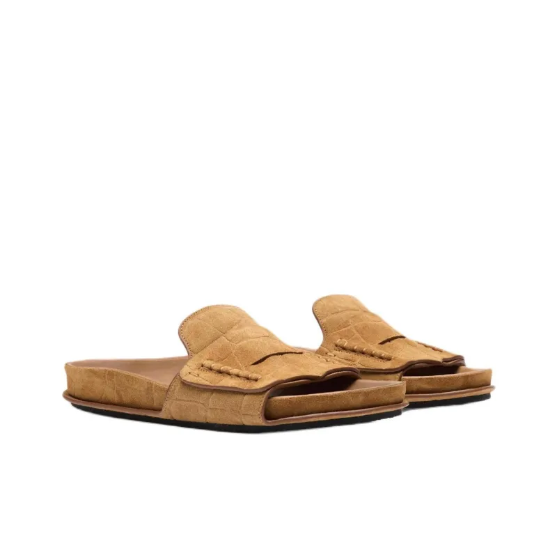 Jacquemus Slide Slippers Men's Brown-2