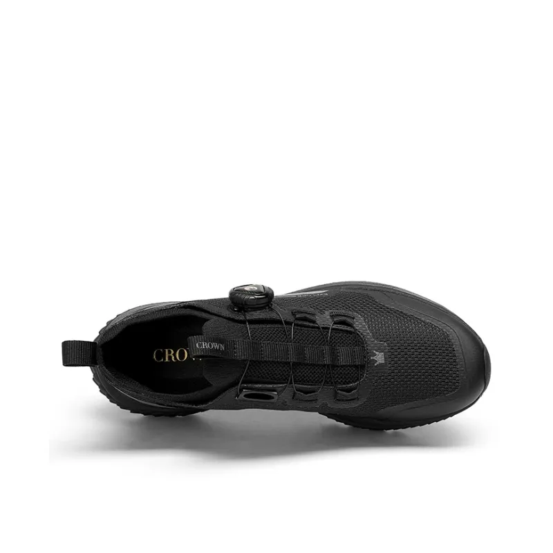 CROWN Slip Resistant, Abrasion Resistant, Lightweight, Height Increasing Low Top Outdoor Shoes Men's-2